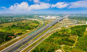 蘭州至海口高速公路廣西欽州至北海段改擴(kuò)建項目北鐵互通